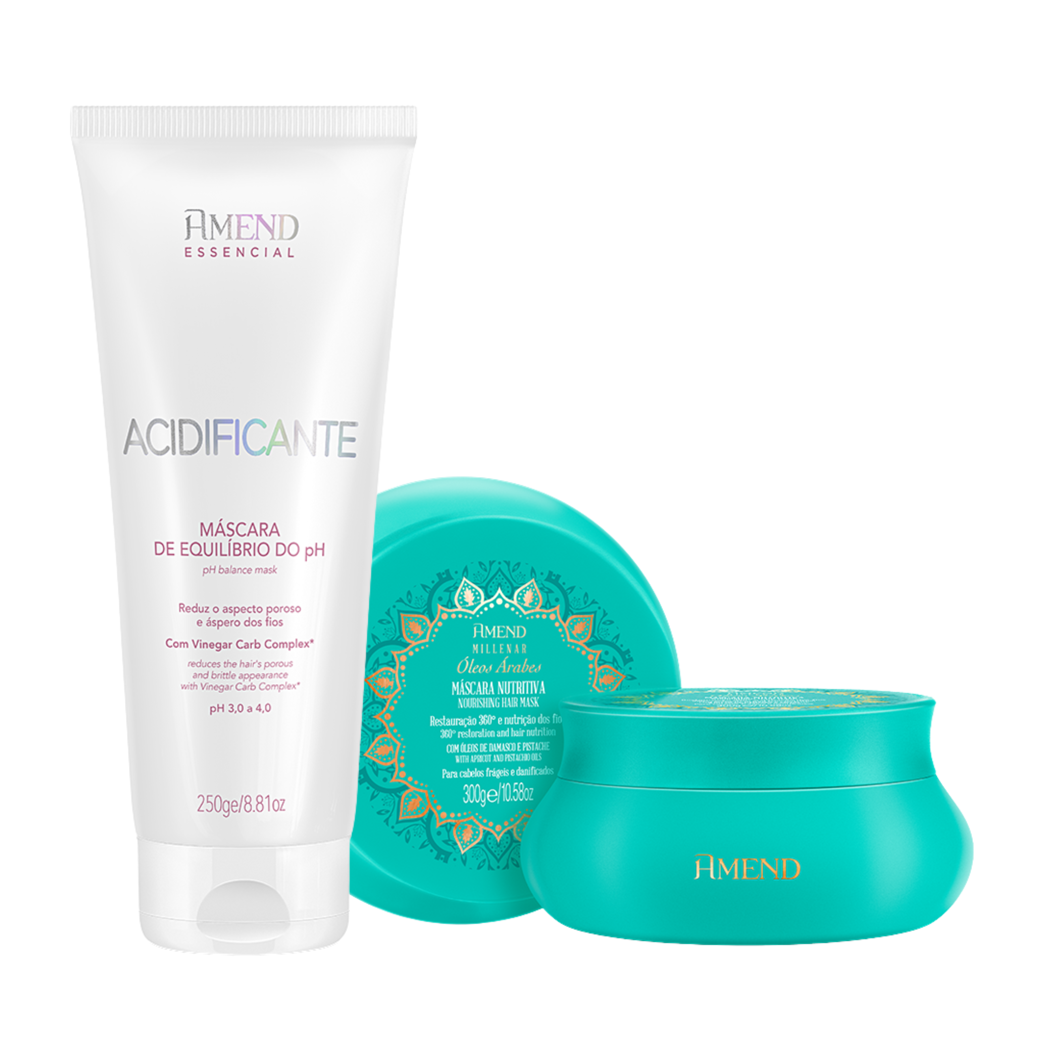 Kit Acidificante e Máscara Árabes | 2 produtos